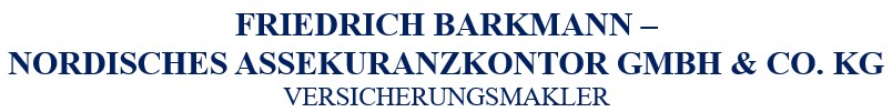 Friedrich Barkmann – Nordisches Assekuranzkontor GmbH & Co. KG
